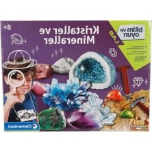 Hakay Bilim ve Oyun Seti, Kristaller ve Mineraller ile Eğlenceli Öğrenme