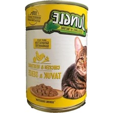 Hakay Tavuklu ve Sebzeli Kedi Konservesi, 415 G