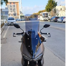 Motocam Falcon Trex 188 Ön Cam 2022-2026 Model 78CM Füme Renkli 4mm Uzun