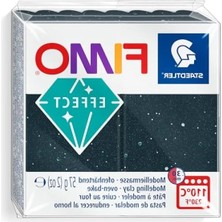 Hakay Modelleme Kili - Fimo Effect 57 gr Siyah Granit