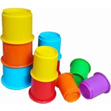 Hakay Mega Kule Eğitici Oyun Seti - 10 Parça, Renkli