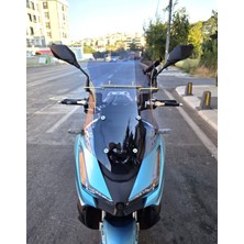 Motocam Arora Beatrix 150 Ön Cam 2023-2026 Model 55CM Füme Renkli 4mm Kısa