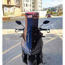 Motocam Falcon Trex 188 Ön Cam 2022-2026 Model 78CM Siyah Renkli 4mm Uzun