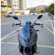 Motocam Falcon Trex 188 Ön Cam 2022-2026 Model 75CM Şeffaf Renkli 4mm Uzun