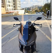 Motocam Falcon Trex 188 Ön Cam 2022-2026 Model 78CM Şeffaf Renkli 4mm Uzun
