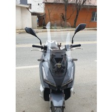 Motocam Arora Beatrix 150 Ön Cam 2023-2026 Model 75CM Şeffaf Renkli 4mm Uzun