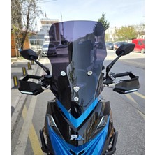 Motocam Rkn 530 Adv Ön Cam 2021-2026 Model 55CM Siyah Renkli 4mm