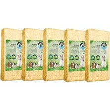 Hakay Doğal Elma Aromalı Kemirgen Talaşı, 15 Lt, 5'li Paket