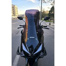 Motocam Küba Chia 125 Ön Cam 2023-2026 Model 78CM Siyah Renkli 4mm Uzun