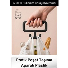 Svein #tutacak Pratik Poşet Taşıma Aparatı Plastik Ergonomik Tutacak Market Alışveriş Dayanıklı Konforlu Hafif Taşıyıcı El Koruyucu Askı Yardımcı Gereç Ev Mutfak Günlük Kullanım Kolay Kavrama