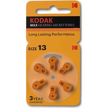 Eco Port Kodak 6 Adet P13 Işitme Cihazı Pili