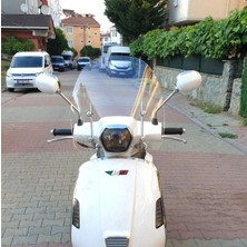 Motocam Rks Bitter Ön Cam 2022-2026 Model 37CM Şeffaf Renkli 4mm Aparatsız