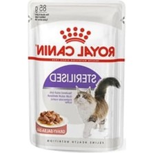 Hakay Royal Canin Sterilised Gravy Kısır Kedi Pouch Yaş Mama 85 gr x 12