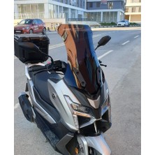 Motocam Voge Sr1 Ön Cam 2023-2026 Model 62CM Siyah Renkli 4mm Orta Boylu