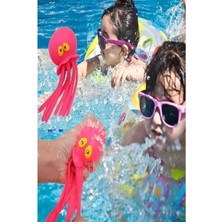 Hakay Pembe Ahtapot Şeklinde Su Fışkırtan Oyuncak, 1 Adet