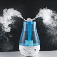 Hakay 3 Litre Kapasiteli Ultrasonik Buhar Makinesi, Ayarlanabilir Sprey Hava Nemlendirici