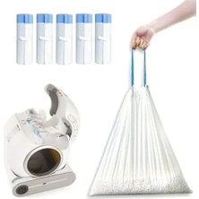 Hakay Otomatik Kedi Tuvaleti Poşet Seti, 75 Adet Büzgülü