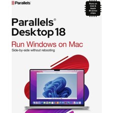 Parallels Desktop 18 Standard Edition -1 Mac Cihaz Süresiz Resmi Kod