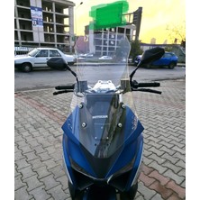 Motocam Volta Revolt Rsx7 Ön Cam 2022-2026 Model 65CM Şeffaf Renkli 4mm