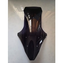 Motocam Yuki Xway 125 Ön Cam 2023-2026 Model 78CM Siyah Renkli 4mm Uzun
