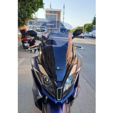 Motocam Kymco Downtown 250I Ön Cam 2016-2026-2026 Model 78CM Füme Renkli 4mm Uzun