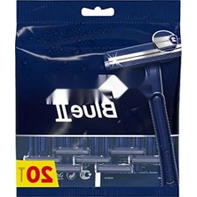 Hakay Kullan At Erkek Tıraş Bıçağı 20'li - Krom Kaplama Bıçaklar