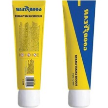 Hakay Siyah Sıvı Conta Tüp Silikon - Isıya Dayanıklı 80 ml