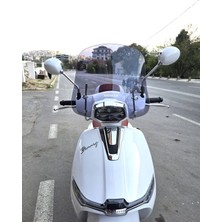 Motocam Küba Bannry Ön Cam 2024-2026 Model 43CM Füme Renkli 4mm Aparatsız