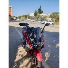 Motocam Ariic Chief 318 Ön Cam 2023-2026 Model 75CM Şeffaf Renkli 4mm Uzun