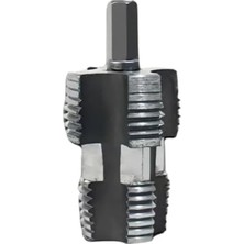 Hakay Plastik Su Borusu Için Diş Açma Matkap Ucu, 1/2” ve 3/4” Uyumlu