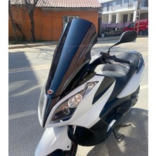 Motocam Kymco Downtown 300I Ön Cam 2009-2017 Model 67CM Siyah Renkli 4mm