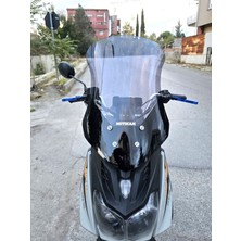 Motocam Altai F1 Max Ön Cam 2021-2026 Model 57CM Füme Renkli 4mm