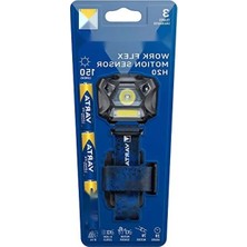 Hakay Hareket Sensörlü Kafa Feneri, 8 Işık Modu, 150 Lümens