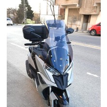 Motocam Kymco Dink R 150 Ön Cam 2023-2026 Model 77CM Füme Renkli 4mm