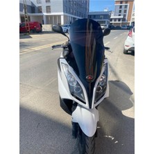 Motocam Kymco Downtown 300I Ön Cam 2009-2017 Model 78CM Siyah Renkli 4mm Uzun