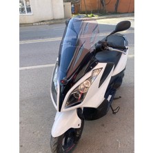 Motocam Kymco Downtown 300I Ön Cam 2009-2017 Model 67CM Füme Renkli 4mm
