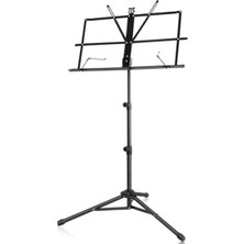 Hakay Taşınabilir Metal Nota Sehpası, Ayarlanabilir Yükseklik ve Üç Ayaklı Tripod