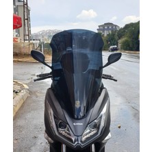 Motocam Kanuni Reha 250 Ön Cam 2022-2026 Model 72CM Siyah Renkli 4mm Uzun