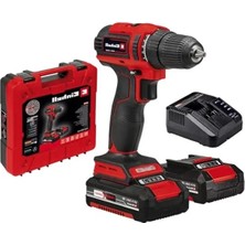 Hakay Akülü Vidalama, 18 V, 40 Nm Tork, 2x2,0 Ah Akü ile