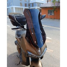 Motocam Yuki Adventure 150 Ön Cam 2023-2026 Model 65CM Siyah Renkli 4mm Orta Boylu