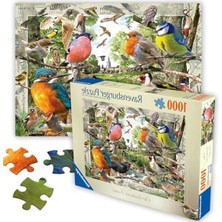 Hakay Tüylü Dostlar Temalı 1000 Parça Yetişkin Puzzle