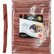 Hakay Doğal Burgu Köpek Kemiği 12 cm - 100% Doğal, 160 Adet