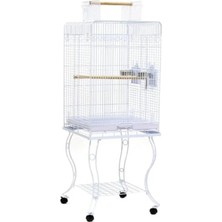 Hakay Ayaklı Papağan Kafesi - 54X54X134 Cm, Enerji Sınıfı A+