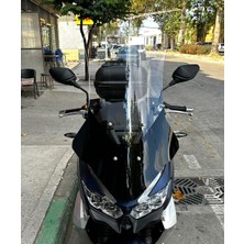 Motocam Rks Blade 250 Ön Cam 2023-2026 Model 65CM Şeffaf Renkli 4mm Orta Boylu