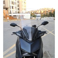 Motocam Yamaha Xmax Ön Cam 2023-2026 Model 65CM Şeffaf Renkli 4mm