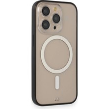 Raftan Topla Iphone 14 Pro Kılıf Grand Magneticsafe Kapak - Siyah