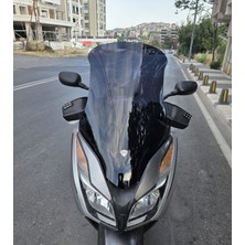 Motocam Honda Forza 300 Ön Cam 2014-2017 Model 78CM Siyah Renkli 4mm Elcikli