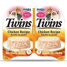 2 Adet Inaba Twins Tavuklu Kedi Ödül Jölesi 2 x 35 gr