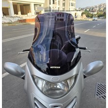 Motocam Kymco Grand Dink Ön Cam 2002-2013 Model 47CM Siyah Renkli 4mm