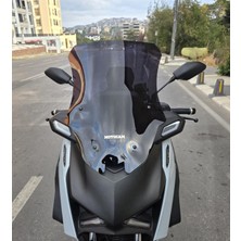 Motocam Yamaha Xmax Techmax Ön Cam 2025-2026 Model 63CM Siyah Renkli 4mm Asansörlü